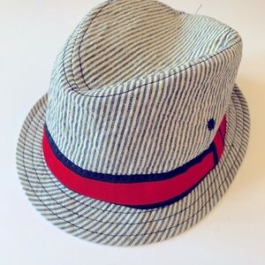 💸Children’s Place Blue Striped Fedora